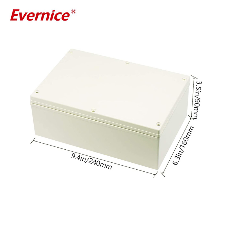 240*160*90mm Waterproof ABS Plastic enclosure Junction Box electronic enclosure electrical box