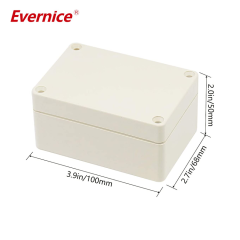 100*68*50mm Waterproof ABS Plastic enclosure Junction Box electronic enclosure PCB enclosure