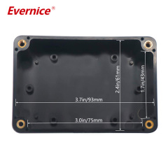 100*68*50mm Waterproof ABS plastic enclosures electronics enclosure PCB enclosure