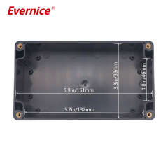 158*90*60mm Waterproof ABS Plastic Enclosure Electronic Enclosure Junction box PCB Enclosure