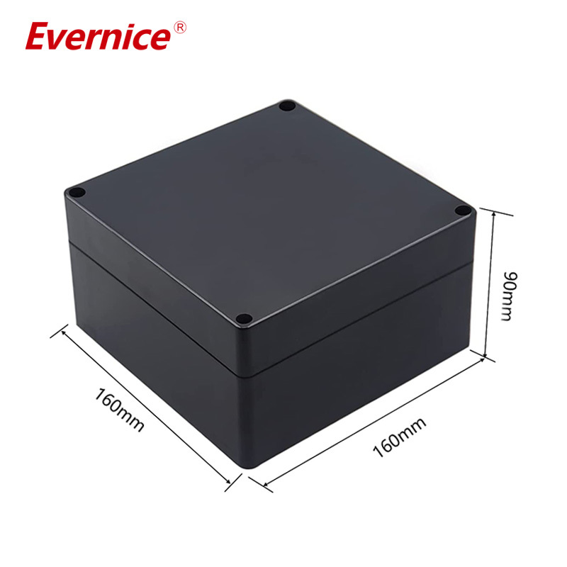 160*160*90mm Waterproof ABS Plastic Enclosure Electronic Enclosure Junction box PCB Enclosure