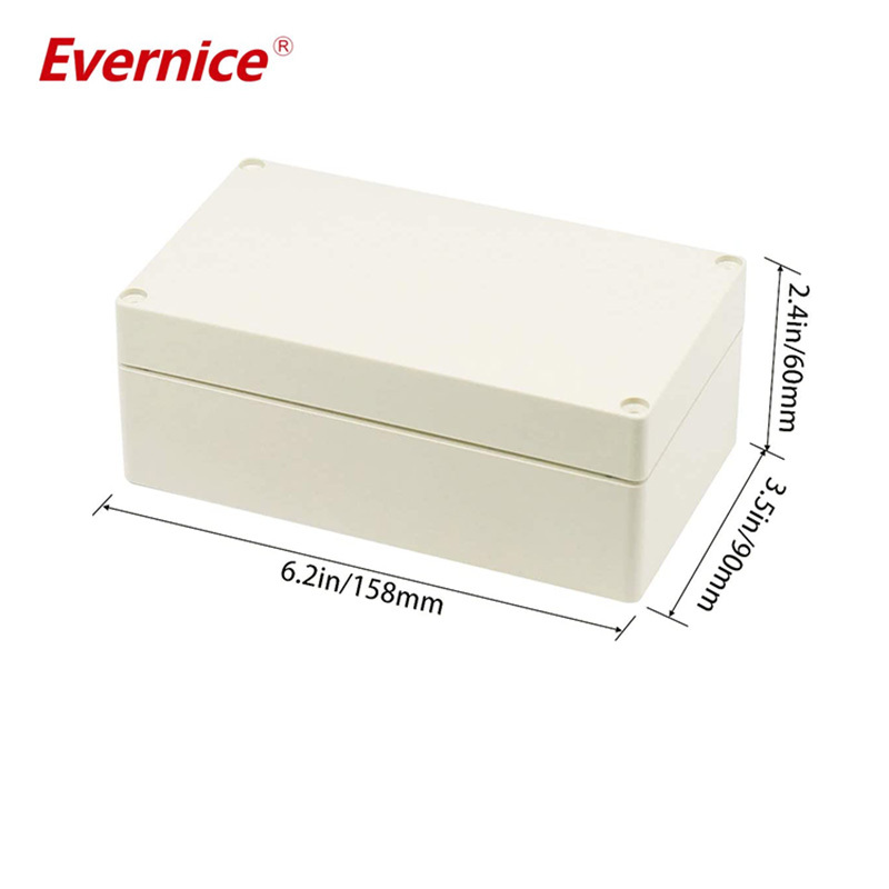 158*90*60mm Waterproof ABS Plastic enclosure Junction Box electronic enclosure project box