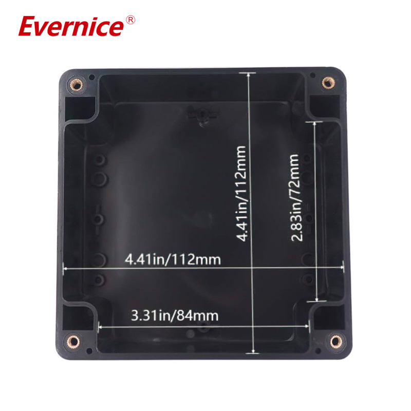 120*120*90mm Waterproof ABS Plastic Enclosure Electronic Enclosure Junction box PCB Enclosure