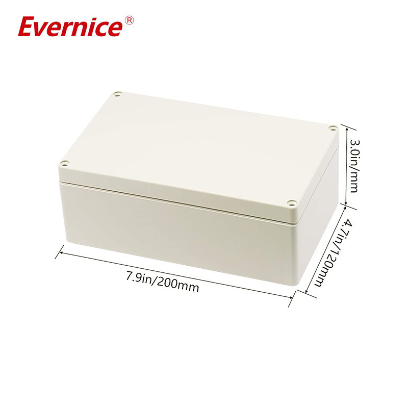 200*120*75mm Waterproof IP65 Plastic Enclosure Junction Box Universal Electric Project box PCB enclosure