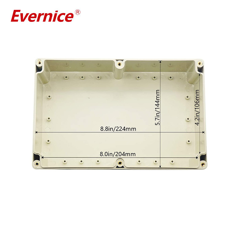 230*150*87mm Waterproof ABS Plastic enclosure Junction Box electronic enclosure electrical box