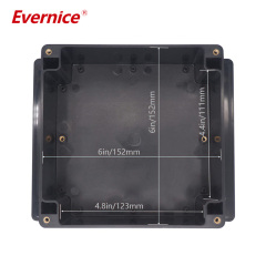 Waterproof ABS plastic enclosure electronics enclosure PCB enclosure 160*160*90mm