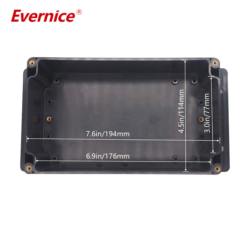 200*120*75mm Waterproof ABS plastic enclosure electronics enclosure PCB enclosure