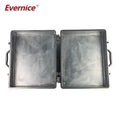 A-077:475*375*131MM Outdoor Signal CATV enclosure Aluminum enclosure housing with bracket amplifier processor workstation housing