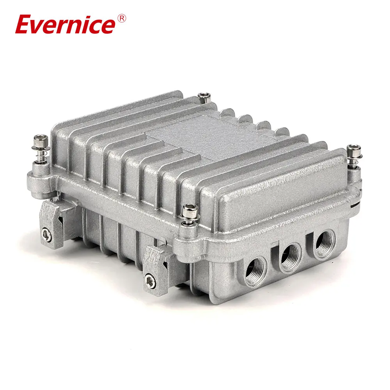 A-003A-C 160*110*60MM Outdoor Waterproof CATV Amplifier Aluminum Enclosure Box 5G Power Control Junction box housing