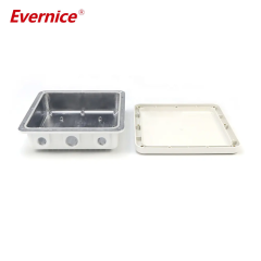A-081A 162*162*54.5MM IP67 outdoor telecom enclosure amplifier aluminum CATV enclosure