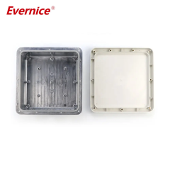 A-081A 162*162*54.5MM IP67 outdoor telecom enclosure amplifier aluminum CATV enclosure