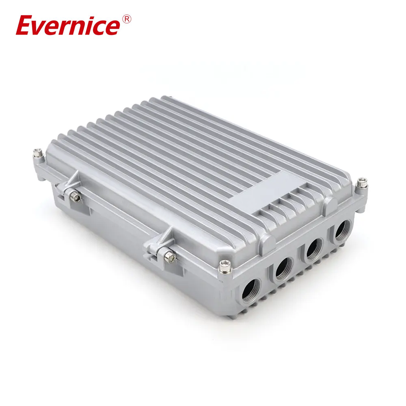 A-020A 260*167*68MM Telecom 4G 5G Base station signal housings IP67 outdoor heat dissipation waterproof amplifier aluminum CATV enclosure
