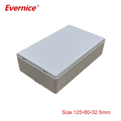 Manufacturer ABS Plastic Enclosure Small Potting enclosure junction box PCB box electronic enclosure 125*80*32.5MM