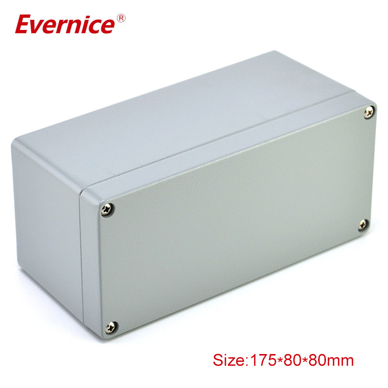 hot selling waterproof die cast aluminum enclosure junction box for electronic measuring instruments enclosure 175*80*80mm