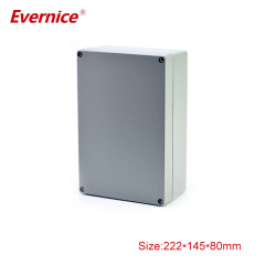 Outdoor Use Die Cast Aluminum Waterproof Project Box for Electronics 222*145*80mm