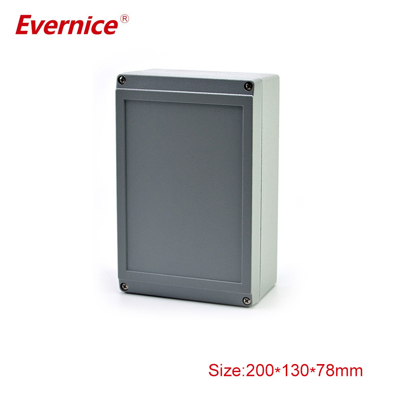 roject enclosure metal aluminium junction box electric case manufacturer 200*130*78mm