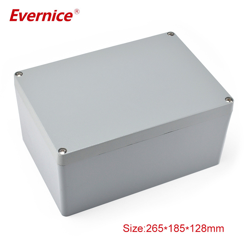 factory outlet electrical die cast aluminum instrument enclosure metal junction box 260*185*128mm