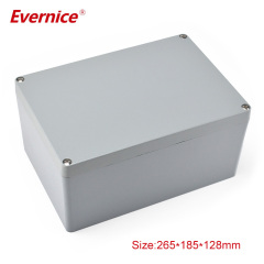 factory outlet electrical die cast aluminum instrument enclosure metal junction box 260*185*128mm