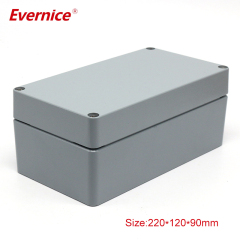 aluminum electronic instrument enclosures aluminium box electronics 220*120*90mm