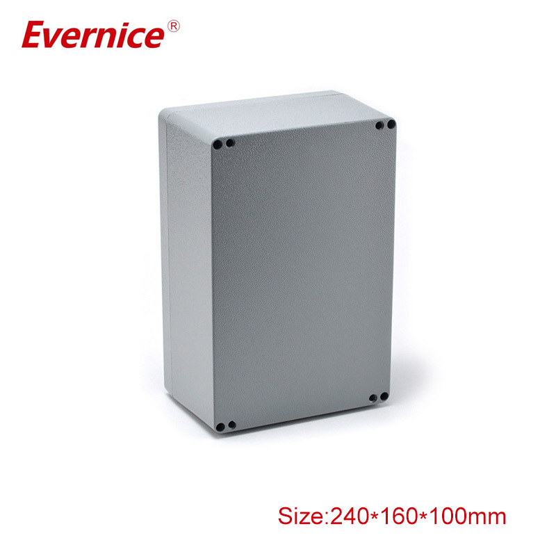 Diecast Aluminum Enclosure Electronic Enclosure Housing Project Junction Box for Pcb 240*160*100mm