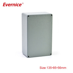 135*85*56mm custom die cast aluminum case box electrical enclosure