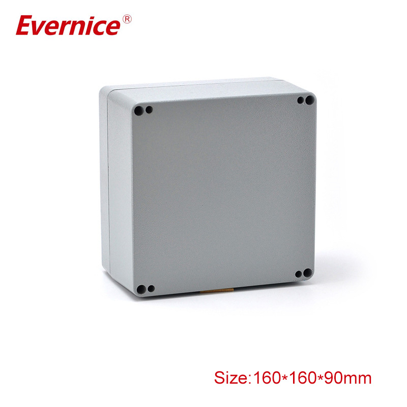 manufacture casting aluminum electronic enclosure instrument enclosure 160*160*90mm