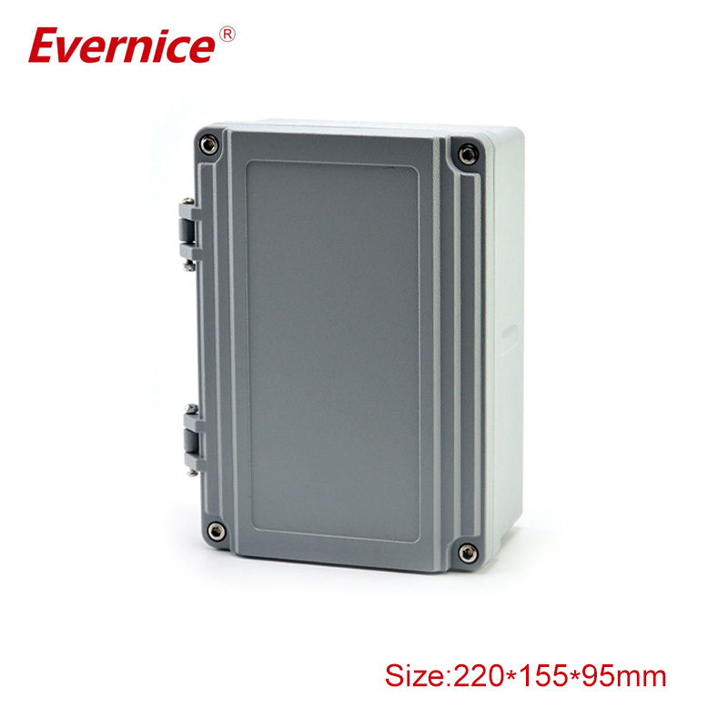 aluminium enclosure box for Circuit board Signal transmitter with cutholes and silkscreen 220*155*95mm