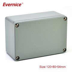 manufacture Die-casting aluminum waterproof communication telecom enclosures 120*80*55mm