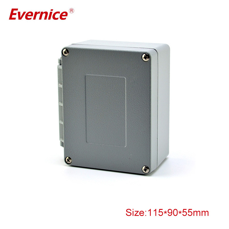 OEM Waterproof Die Casting Aluminum Electronic Enclosure 115*90*55mm