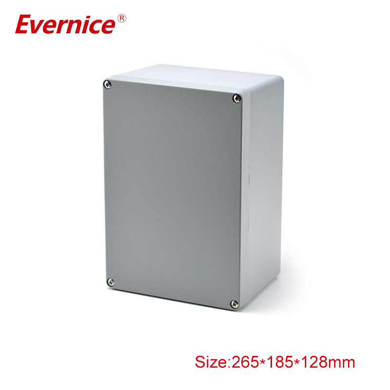 factory outlet electrical die cast aluminum instrument enclosure metal junction box 260*185*128mm