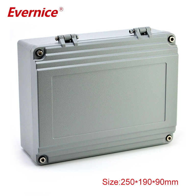 Diecast Aluminum Project Box Electronic Instrument Case aluminium enclosure Electronic Project Case250*190*90mm