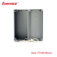 hot selling waterproof die cast aluminum enclosure junction box for electronic measuring instruments enclosure 175*80*80mm