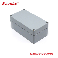 aluminum electronic instrument enclosures aluminium box electronics 220*120*90mm