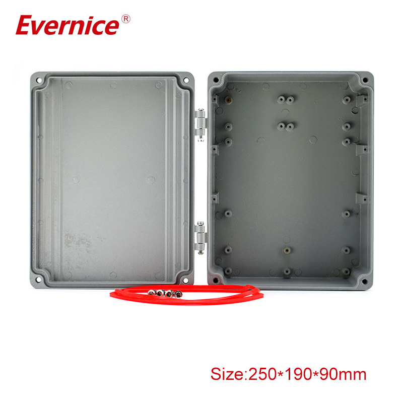 Diecast Aluminum Project Box Electronic Instrument Case aluminium enclosure Electronic Project Case250*190*90mm