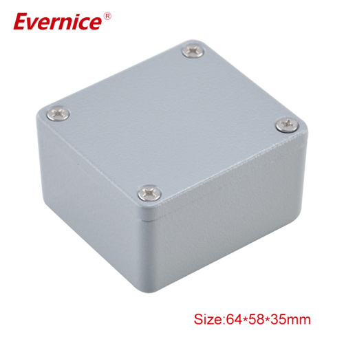 64*58*35mm Outdoor IP67 Waterproof explosion-proof diecast Aluminum enclosure electronics instrument enclosures Junction box