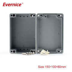 custom die cast aluminum box extrusion electrical enclosure 150*100*80mm