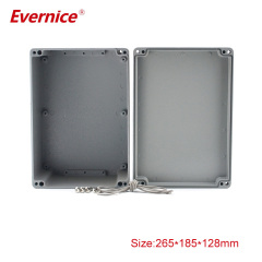 factory outlet electrical die cast aluminum instrument enclosure metal junction box 260*185*128mm