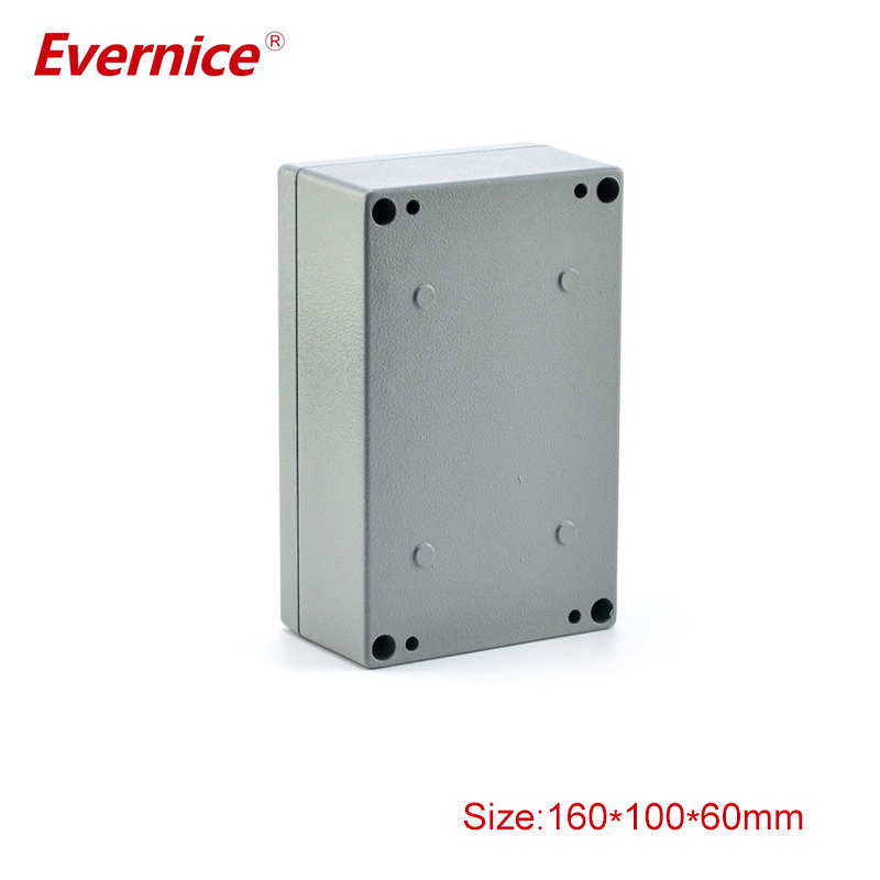 Factory aluminum electronic box diecast aluminum enclosure PCB Circuit Board box 160*100*60mm