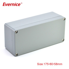 casting aluminum electronic box aluminum enclosure for PCB 175*80*56mm