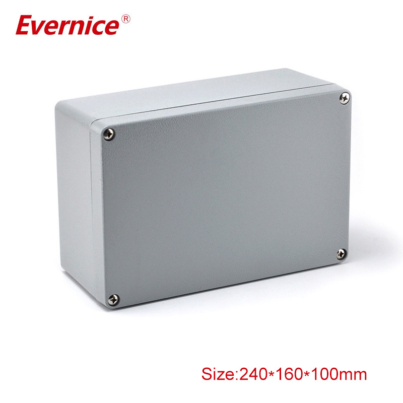 Diecast Aluminum Enclosure Electronic Enclosure Housing Project Junction Box for Pcb 240*160*100mm