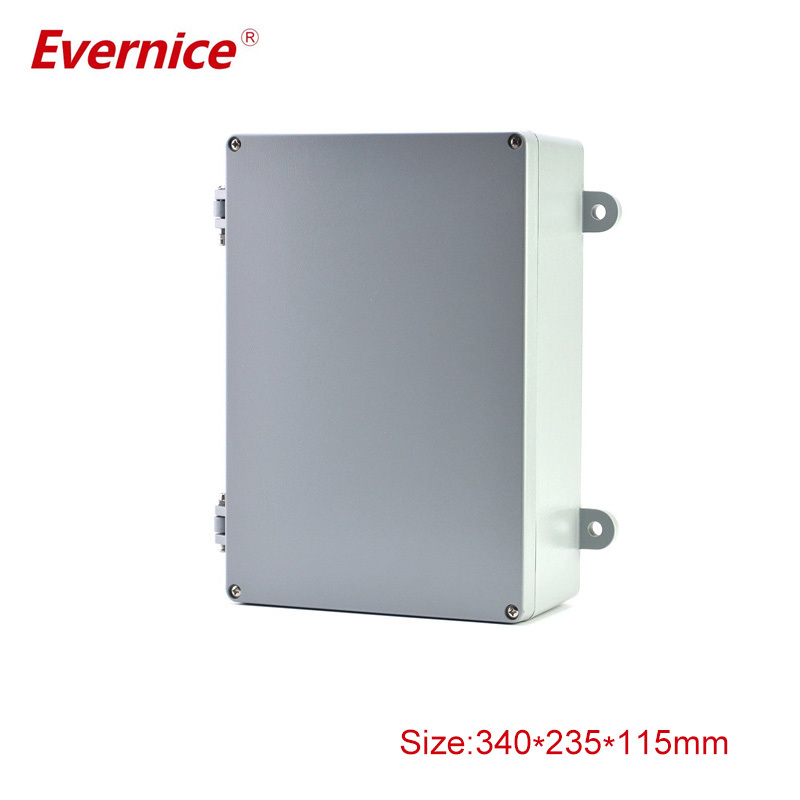 340*235*115mm Outdoor IP67 Waterproof explosion-proof diecast Aluminum enclosure electronics instrument enclosures Junction box casings housings