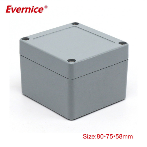 80*75*58mm Outdoor IP67 Waterproof explosion-proof diecast Aluminum enclosure electronics instrument enclosures Junction box