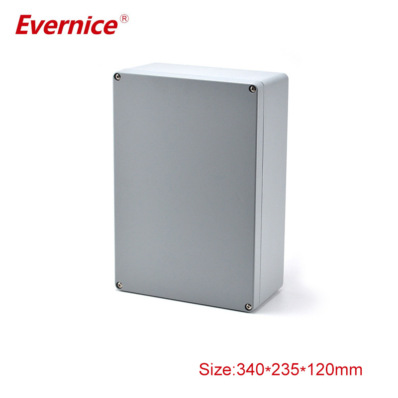 Best quality custom extruded aluminum enclosure die cast aluminum enclosure340*235*120mm