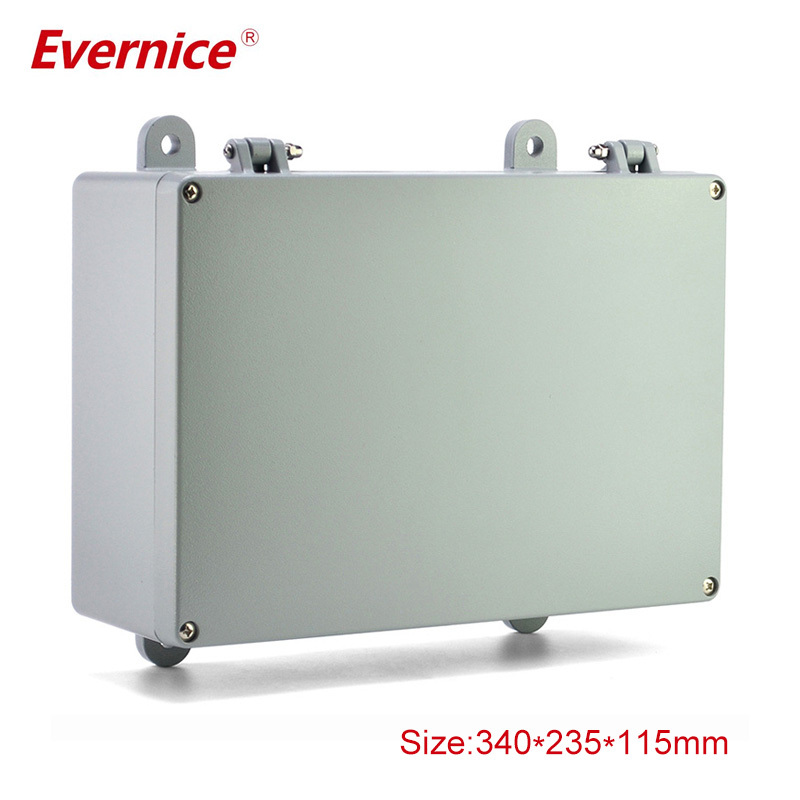 340*235*115mm Outdoor IP67 Waterproof explosion-proof diecast Aluminum enclosure electronics instrument enclosures Junction box casings housings
