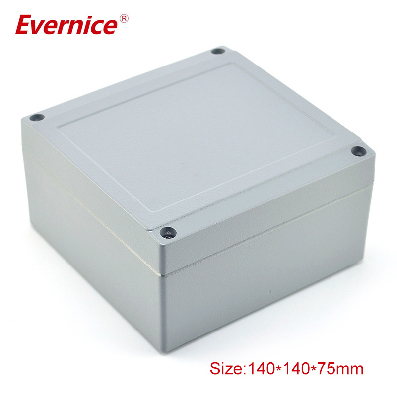 project Enclosures wire connector junction box pcb aluminum enclosure 140*140*75mm