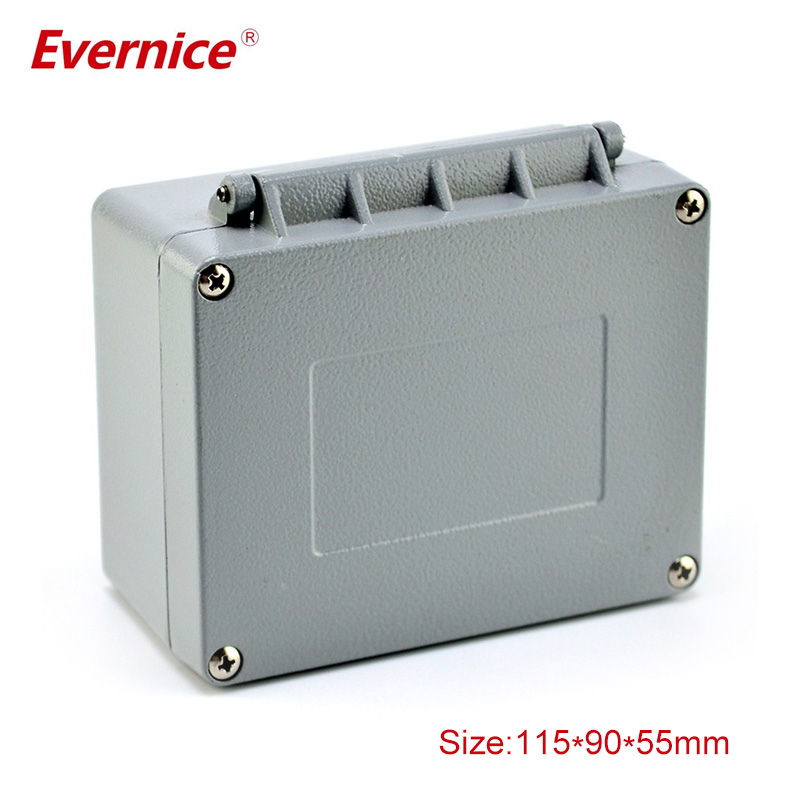 OEM Waterproof Die Casting Aluminum Electronic Enclosure 115*90*55mm