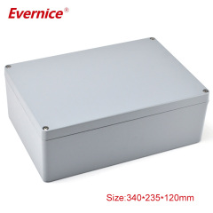 Best quality custom extruded aluminum enclosure die cast aluminum enclosure340*235*120mm