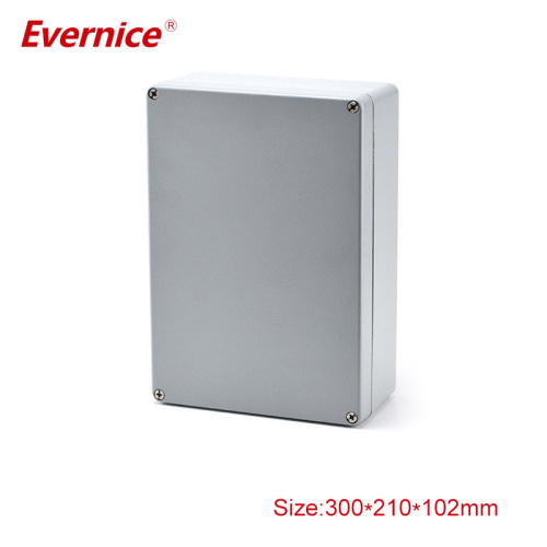 300*210*102mm Outdoor IP67 Waterproof explosion-proof diecast Aluminum enclosure electronics instrument enclosures Junction box