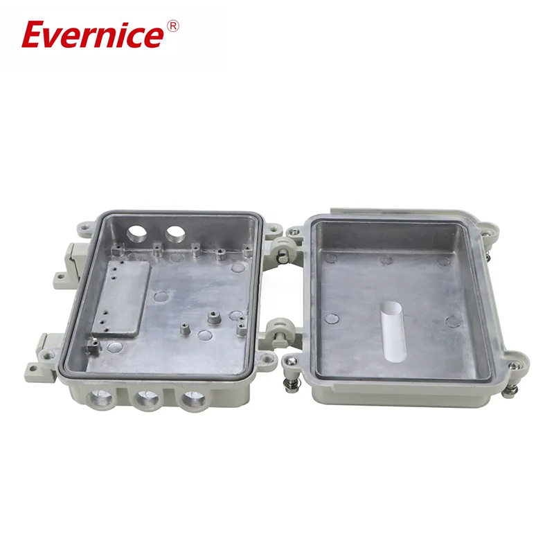 A-002A-E 160*110*60MM Outdoor Waterproof CATV Amplifier Aluminum Enclosure Box Ethernet 3G 4G 5G Power Control Junction box Telecom Base Station Housing