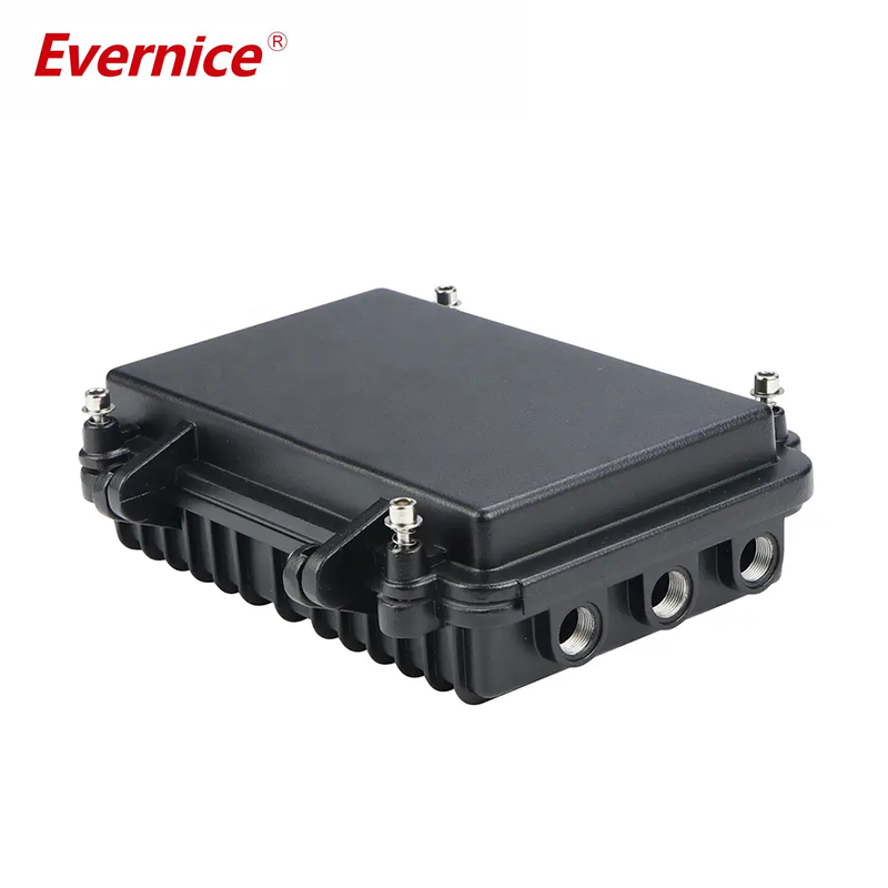 A-001B: 210*130*60MM Outdoor Waterproof CATV Amplifier Aluminum Enclosure Box Ethernet 3G 4G 5G Power Control Junction box Telecom Base Station Housing